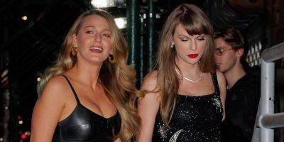 Taylor Swift Holds Hands With Blake Lively During Star-Studded Birthday Celebration in NYC - www.justjared.com