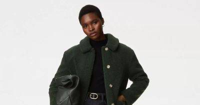 M&S fans rave about £60 ‘lightweight’ teddy coat that’s ‘perfect for layering’ this winter - www.ok.co.uk