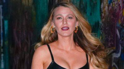 Blake Lively's Leather-on-Leather Outfit For Taylor Swift's Birthday Party Was Very Un-Blake Lively - www.glamour.com - New York - Kansas City