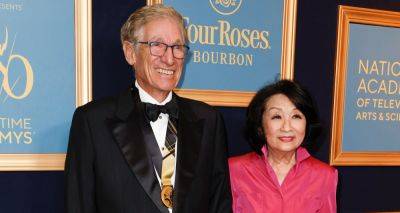 Maury Povich & Wife Connie Chung Make Rare Appearance Together at Daytime Emmy Awards 2023 - www.justjared.com - Los Angeles