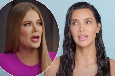 Kim Kardashian Calls Khloé A 'Hypocrite' -- And She Has Receipts! - perezhilton.com