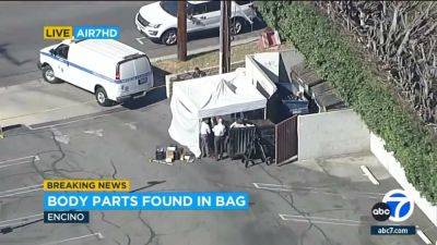 Body Parts Found In Dumpster Identified As Those Of Wife Of TV Producer’s Son, Who Is Charged With Her Murder - deadline.com - Los Angeles