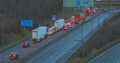 Woman dies after horror HGV smash on M8 in Edinburgh as cops launch probe - www.dailyrecord.co.uk - Scotland - Beyond