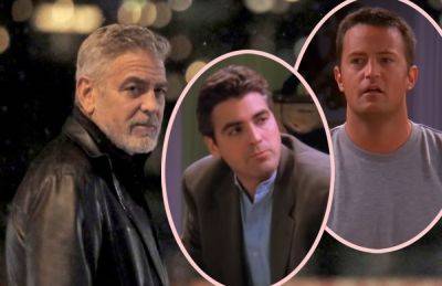George Clooney Says Matthew Perry 'Wasn't Happy' Making Friends - perezhilton.com