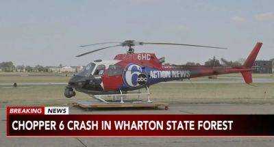 ABC-Owned Philadelphia Station News Chopper Crashes, Killing Pilot And Photographer - deadline.com - Jersey - Washington - New Jersey - city Philadelphia