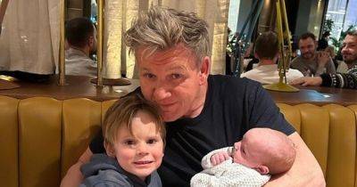 Gordon Ramsay returns home for Christmas and shares sweet snap of new baby - www.ok.co.uk