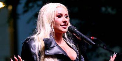 Christina Aguilera Rehearses Song She's Never Performed Live Ahead of Las Vegas Residency - www.justjared.com - Las Vegas