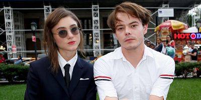 Natalia Dyer & Charlie Heaton Make a Rare Outing Together in NYC - www.justjared.com - London - New York