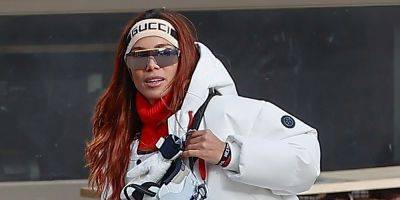 Anitta Looks Ready for the Slopes in Chic White & Red Outfit During Vacation in Aspen With Friends - www.justjared.com - Colorado