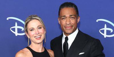 Amy Robach & T.J. Holmes Discuss Possibility of Marriage After Making Red Carpet Debut - www.justjared.com