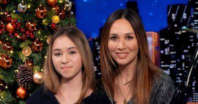 Myleene Klass 'emotional' as she performs with lookalike daughter Ava, 16, on GMB - www.ok.co.uk - Britain - New York