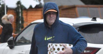 ITV Coronation Street's Simon Gregson helps clean up after Storm Pia destroys Santa's Grotto at wife's cafe - www.ok.co.uk - Santa - county Cheshire