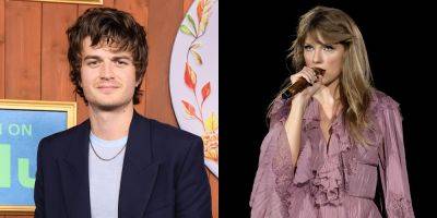 Joe Keery Addresses Taylor Swift Collab Rumors After They Were Spotted at Same Recording Studio - www.justjared.com - New York