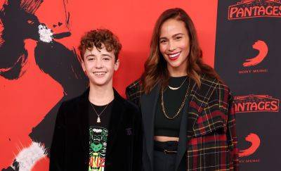 Paula Patton Makes Rare Red Carpet Appearance with Son Julian at 'MJ The Musical' Opening Night - www.justjared.com - USA - Hollywood