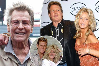 Ryan O’Neal buried next to longtime love Farrah Fawcett during intimate funeral - nypost.com - Los Angeles