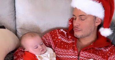 Laura Anderson and Gary Lucy mark first Christmas with baby Bonnie in adorable video - www.ok.co.uk - city Santa Claus - Santa