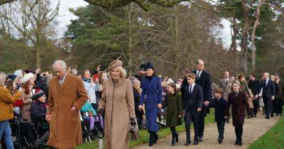 Prince Andrew joins King Charles and royal family for Christmas Day service - www.manchestereveningnews.co.uk - USA - Manchester - city Sandringham - Charlotte - county King And Queen
