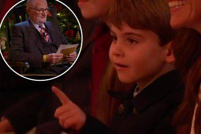 Prince Louis steals the show during Royal Carols Christmas broadcast: ‘Look how excited!’ - nypost.com