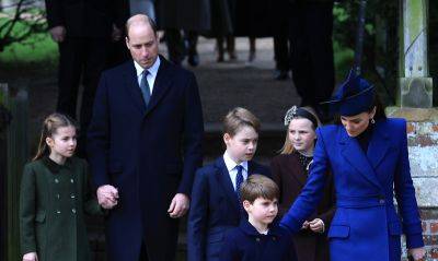 Prince William & Kate Middleton Bring All Three Kids to Christmas Day Service for Second Time! (Photos) - www.justjared.com - city Sandringham - county Andrew - county Norfolk - parish St. Mary - county Prince Edward