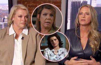 Where Christine & Janelle Brown Stand With Former Sister Wives Meri & Robyn! - perezhilton.com