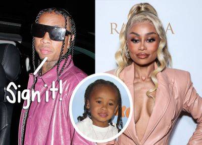 What?! Blac Chyna & Tyga Force Guests to Sign $500K NDA To Attend Son King Cairo's Baptism! - perezhilton.com