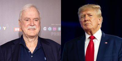 John Cleese Compares Trump to Hitler & Then Apologizes - www.justjared.com