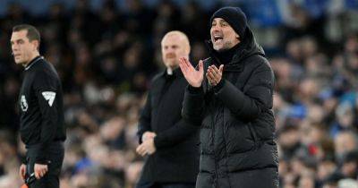 Pep Guardiola delighted after overhearing Man City players before Everton - www.manchestereveningnews.co.uk - Manchester - Saudi Arabia
