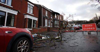 "I heard a crazy noise... 30 seconds later half my neighbour's house was torn off": Horror of residents caught up in Greater Manchester 'tornado' as major incident is declared - www.manchestereveningnews.co.uk - Manchester
