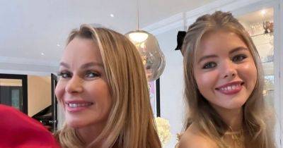 Amanda Holden gives first glimpse inside new Surrey mansion with marble staircase - www.ok.co.uk - Britain