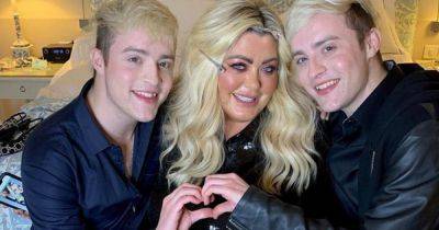 Gemma Collins’ mum gets hair makeover from Jedward after spending Christmas together - www.ok.co.uk - Ireland