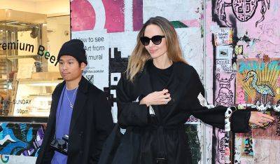 Angelina Jolie Spotted at Her Fashion Brand's Store with Son Pax - www.justjared.com - New York