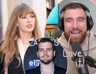 Travis Kelce LOVES Taylor Swift's Brother -- Especially After Receiving This Christmas Gift! - perezhilton.com - Santa - county Swift - Kansas City - Austin, county Swift