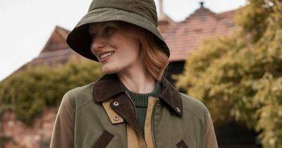 Joules' new showerproof waxed jacket is perfect for staying warm and dry in the snow - www.ok.co.uk - Britain
