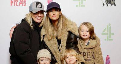Charley Webb enjoys festive film with sons as ex Matthew Wolfenden moves on with new girlfriend - www.ok.co.uk - London - Smith - county Sheridan