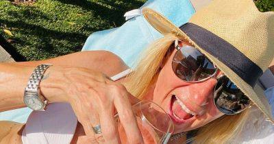Loose Women's Carol McGiffin, 63, shows off toned figure in bikini as she sips wine - www.ok.co.uk - France - Scotland