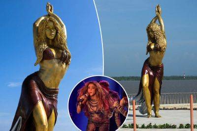 Shakira’s home city unveils giant statue of ‘Hips Don’t Lie’ singer - nypost.com - Spain - Miami - Colombia