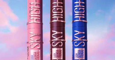 Bestselling Maybelline Sky High mascara launches three new shades to enhance your eye colour - www.ok.co.uk - Britain