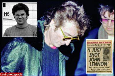 Mark Chapman’s deranged confession to killing John Lennon revealed 43 years after murder - nypost.com