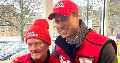 Prince William stuns Tesco shoppers as he sells Big Issue outside supermarket - www.ok.co.uk - London - county Williams