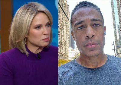 Amy Robach Thought TJ Holmes Killed Himself After Their Affair Was Revealed -- Hear The Terrifying Story - perezhilton.com