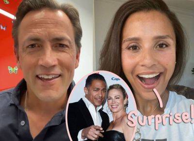 Amy Robach & TJ Holmes’ Exes Andrew Shue & Marilee Fiebig Are Dating!!! - perezhilton.com - Greece