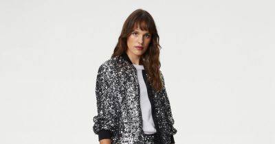 M&S' 5-star £79 sequin bomber is the perfect Christmas cover up, say shoppers - www.ok.co.uk