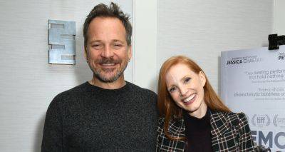 Jessica Chastain & Peter Sarsgaard Attend 'Memory' Screening in WeHo After First Trailer Drops - www.justjared.com - Hollywood