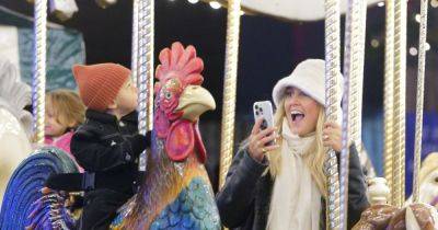 Perrie Edwards dotes on son Axel, two, during sweet festive outing to Winter Wonderland - www.ok.co.uk - London - county Cheshire - Turkey - city Istanbul