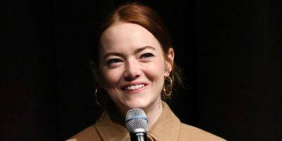 Emma Stone Promotes 'Poor Things' at 2 Separate Events in NYC - www.justjared.com - New York