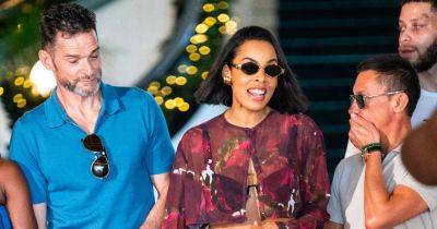 Rochelle Humes joins I'm A Celeb stars at hotel after flying in to support Marvin - www.ok.co.uk - Australia