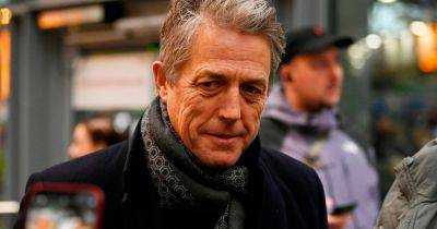 Hugh and Anna Grant donate £20,000 to 'kindest plumber' as he arrives in Manchester for Chanel show - www.manchestereveningnews.co.uk - Britain - Sweden - Manchester