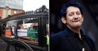 Shane MacGowan's funeral: Mourners say final goodbye to Pogues singer after death at 65 - www.dailyrecord.co.uk - Ireland - Dublin - city Copenhagen
