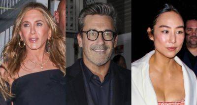 Jennifer Aniston Joins Jon Hamm, Greta Lee, & More 'Morning Show' Co-Stars for Dinner in West Hollywood - www.justjared.com - Taylor - county Lee