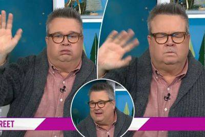 Eric Stonestreet appears to wince in pain during bizarre ‘Today’ show appearance - nypost.com - Santa - county Allen